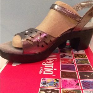 Algeria "Reese" heals in pewter. Size 38 (8)